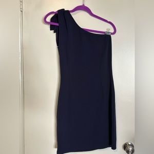 Navy blue dress